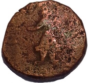 Tetradrachm - Kaniska Imitative Type, India (ancient), 144-400 reverse image