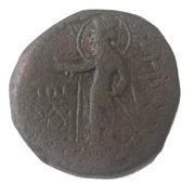 Tetradrachm - Huviska Kushana obverse image
