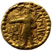 ¼ Dinar - Kanishka I reverse image