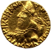¼ Dinar - Kanishka I obverse image