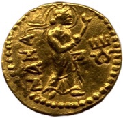 ¼ Dinar - Kanishka I reverse image