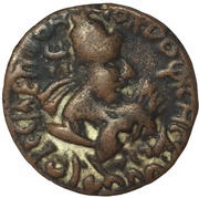 2 Tetradrachm - Vima Kadphises obverse image