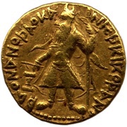 1 Dinar - Kanishka I obverse image