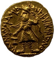 1 Dinar - Kanishka I obverse image