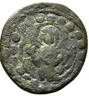Follis - Anonymous Class K Constantinopolis, Byzantine states, 1081-1118 reverse image