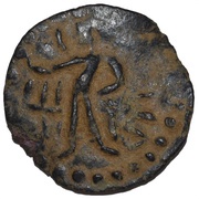 Drachm Jouan-jouan imitation, India (ancient), 195-230 reverse image