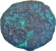 ½ Karshapana - Ujjain/Avanti Region, India (ancient), 200 BC - 100 BC reverse image