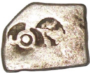 1 Karshapana, India (ancient), 270 BC - 200 BC reverse image