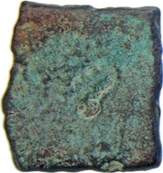 Karshapana Punchmarked, India (ancient), 200 BC - 100 BC reverse image