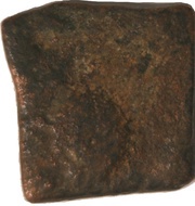 1 Karshapana - Central India Uniface Elephant Type, India (ancient), 300 BC - 200 BC reverse image