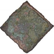 Æ Unit Die struck, India (ancient), 300 BC - 200 BC reverse image