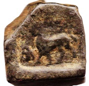 1½ Karshapan - Taxila, India (ancient), 200 BC - 100 BC reverse image