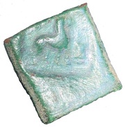 1½ Karshapan - Taxila, India (ancient), 185 BC - 168 BC reverse image