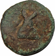 Æ Unit - Taxila, India (ancient), 185 BC - 160 BC reverse image