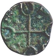1 Unit, India (ancient), 50-100 reverse image