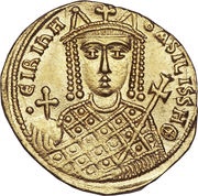 Solidus - Irene Constantinopolis reverse image