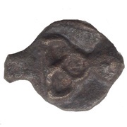 ¼ Karshapana - Sunga Dynasty, India (ancient), 300 BC - 100 BC reverse image