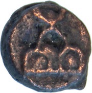 ¼ Karshapana - Sunga Dynasty, India (ancient), 185 BC - 73 BC reverse image