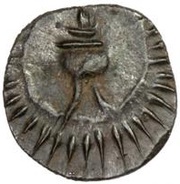 1 Unit Kanchi, India (ancient), 400-600 reverse image