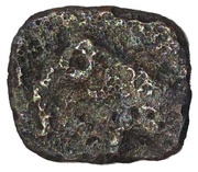 Sangam era Pandya Copper coin obverse image