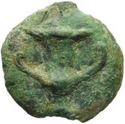 1 Uncia Cantharus series; dot to the right reverse image