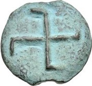 1 Uncia Left-turning, Italy (ancient), 301 BC - 201 BC reverse image