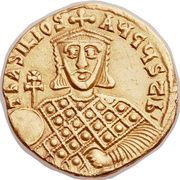 Solidus - Basil I obverse image