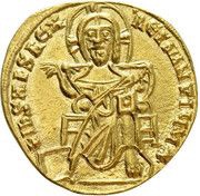 Solidus - Basil I obverse image