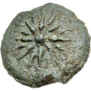 1 Quadrans Dots below; with caduceus reverse image