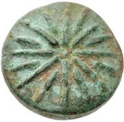 1 Quadrans Dots below; without caduceus, Italy (ancient), 301 BC - 201 BC reverse image