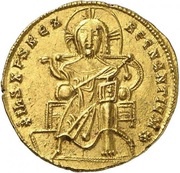 Solidus - Constantine VII, Romanos I and Christopher Constantinopolis obverse image