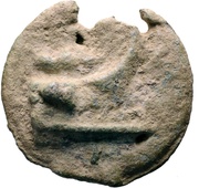 ½ As Possibly Praeneste, Italy (ancient), 301 BC - 201 BC reverse image