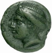 ½ As Without caduceus obverse image