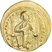 Histamenon - Romanos III Argyros Constantinopolis; nimbate Mary type obverse image