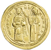 Histamenon - Romanos III Argyros Constantinopolis; nimbate Mary type, Byzantine states, 1028-1034 reverse image
