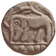 1 Triens, Italy (ancient), 216 BC - 210 BC reverse image