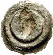 1 Uncia With raised disc, Italy (ancient), 280 BC - 240 BC reverse image