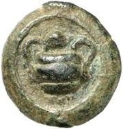 1 Uncia Heavy type; dot to the right obverse image