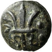 1 Sextans Light type, Italy (ancient), 220 BC - 201 BC reverse image