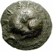 ½ As Light type; value to the left obverse image