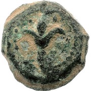½ Prutah - Alexander Jannaeus reverse image