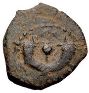 Prutah - Judah Aristobulus I, Judea, 104 BC reverse image