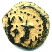 Prutah - Alexander Jannaeus, Judea, 104 BC - 76 BC reverse image