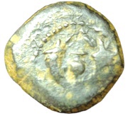 Prutah - Salome Alexandra as Regent for John Hyrcanus II or Aristobulus II, Judea, 76 BC - 40 BC reverse image