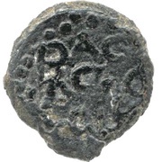 Prutah - Herod the Great obverse image