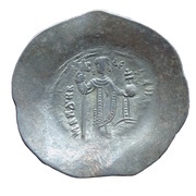 Aspron Trachy - Manuel I Komnenos Constantinopolis reverse image