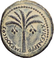 Dupondius - Domitianus Judea Capta reverse image