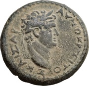 Æ20 - Titus Judaea Capta obverse image