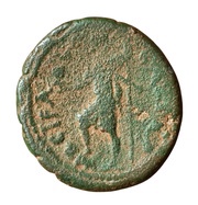 Æ22 - Hadrianus C I FL AVG CAESAR; Caesarea Maritima reverse image