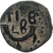 Prutah - Tiberius Valerius Gratus as Prefect, Judea, 15-16 reverse image